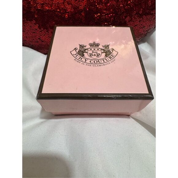 Vintage y2k OG Juicy Couture fairytale lesther double band crown charm watch iOB main image 3